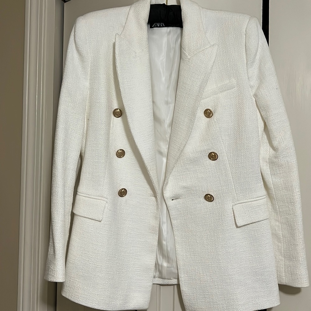 Zara Double Breasted Blazer